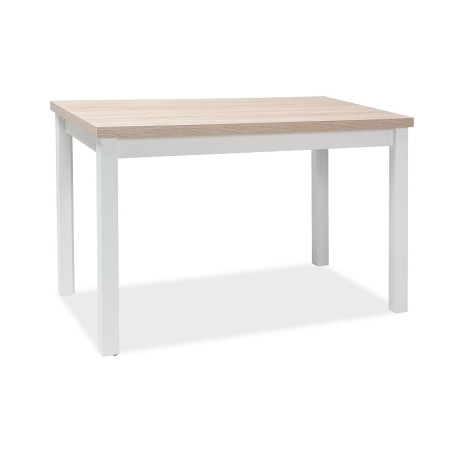 Adam sonoma oak/white bat 100x60 Signal table
