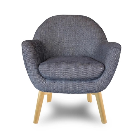 Evora armchair with wooden legs Bydgoszcz Furniture