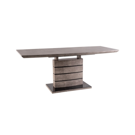 Leonardo concrete effect table 140x80 Signal