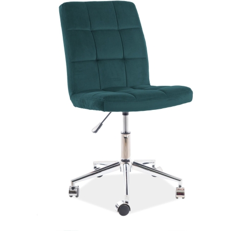 Swivel Armchair Q-020 Velvet Green Bluvel 78 Signal