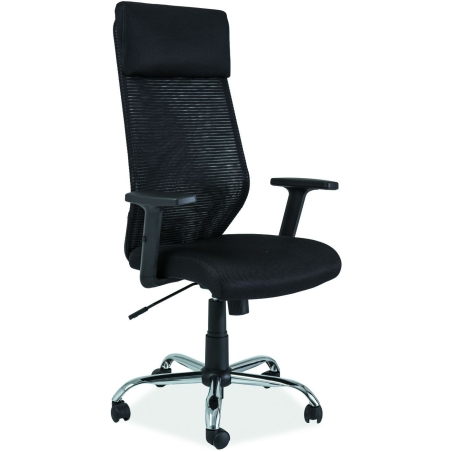 Swivel armchair Q-211 black Signal