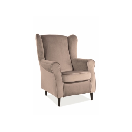 Baron Velvet Beige Bluvel 28 Signal armchair