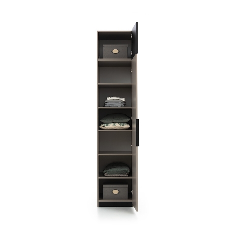 UFSZ1D wardrobe with shelves Ufficio New Elegance