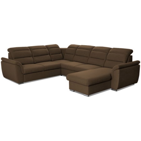 Corner side - Rights, colour - Shades of brown, MebloSoft size 3 - Inari 24