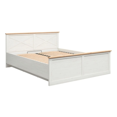 Frija 160 bed with storage box Black Red White