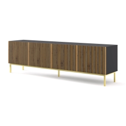 Kolor tapicerki: shades of black Colours: Artisan Oak/ Matte Black 