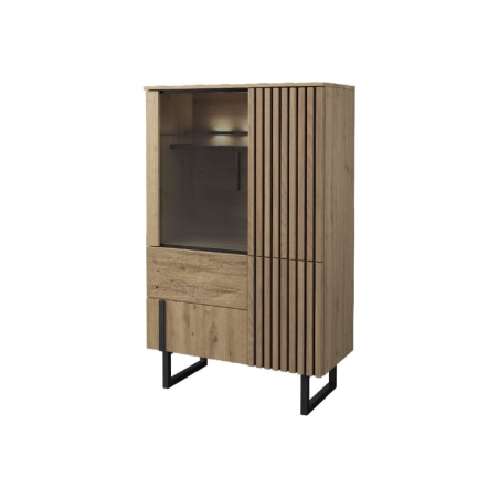 Gintaro Cabinet with Bar 1DS3D Right Mebin