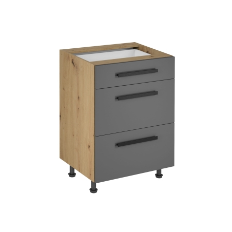 Base cabinet D60S3 with drawers Gala Meble