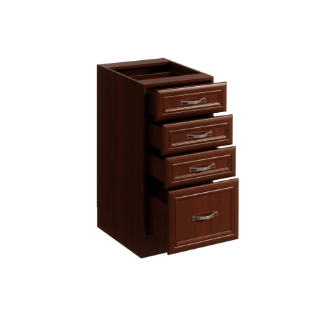 Base cabinet D40S4 with four drawers Sicily Gala furniture