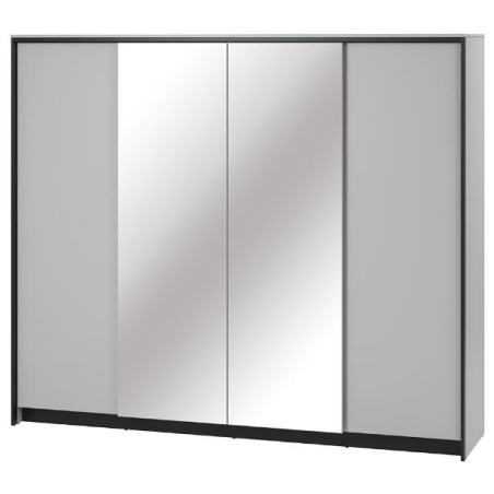 Wardrobe Gris GS-01 Lenart