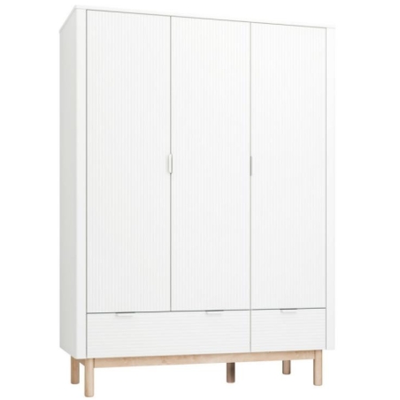 Miloo Pinio 3-door wardrobe