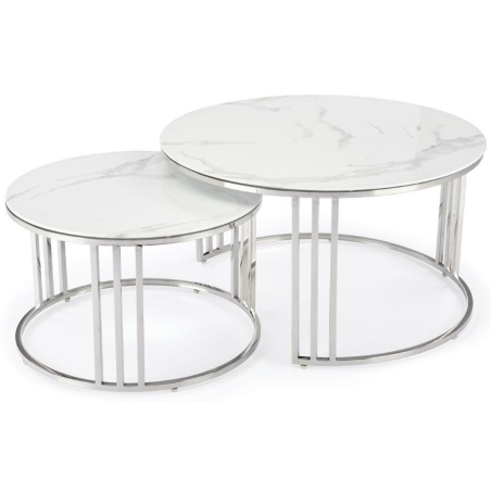 Set of two Mercury benches Halmar