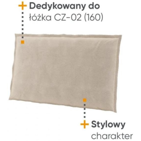 Cozy upholstered headrests CZ-06 Lenart