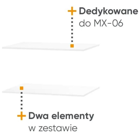 Półki Maxi MX-16 do szafy MX-06 Lenart