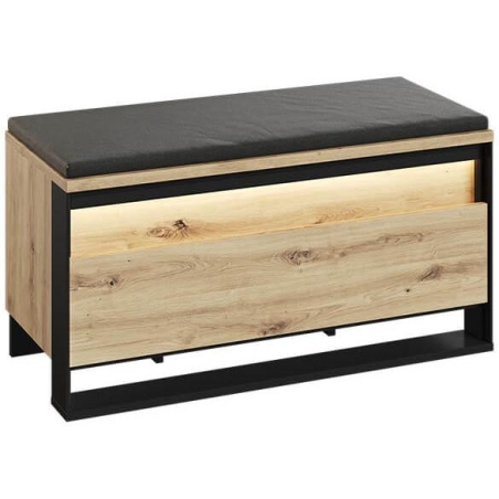 Shoe cabinet with seat QUANT QG-03 Lenart