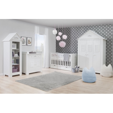 Small bookcase Marseille Pinio