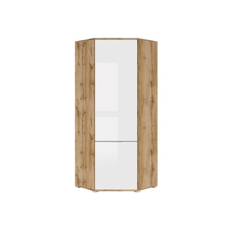 Zele corner wardrobe Black Red White