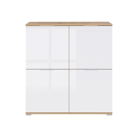 Zele cabinet Black Red White