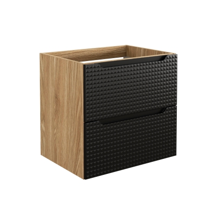 Washstand cabinet LUXOR BLACK 82-60-2S COMAD