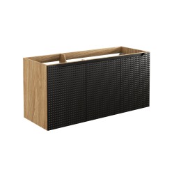 Szafka pod umywalkę LUXOR BLACK 82-120-3D COMAD