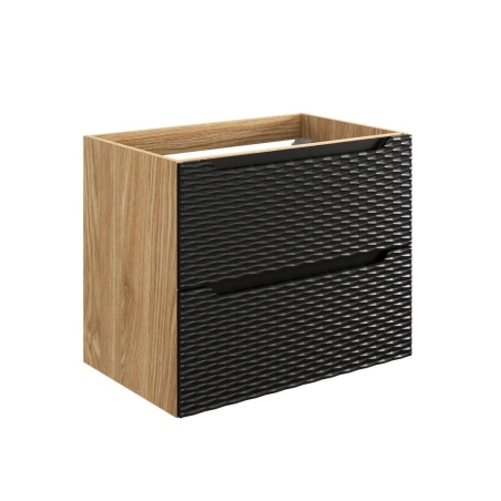 Ocean Black washbasin cabinet 82-70-2S COMAD