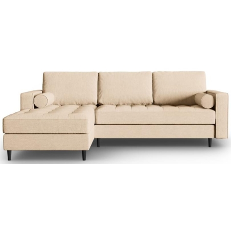 Strona narożnika - Lewa, kolor - odcienie beżu, Milo Casa struktura - Beżowy Mel06