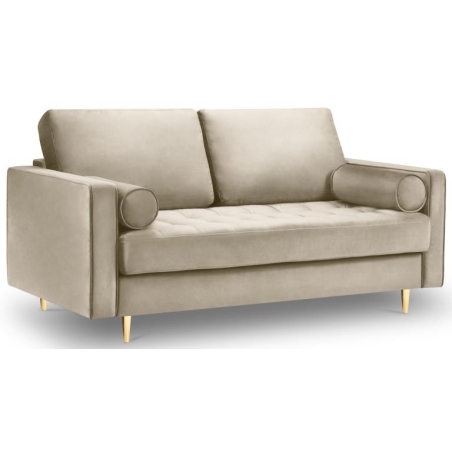 Santo two-seater sofa in Milo Casa velour fabric