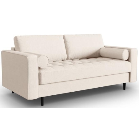 Santo two-seater sofa in Milo Casa structured fabric