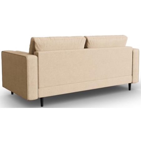 Santo two-seater sofa in Milo Casa structured fabric