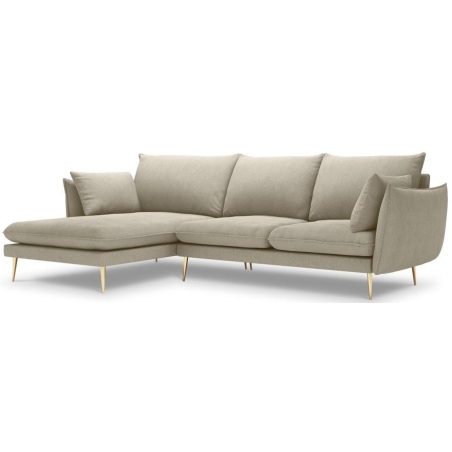 5-seater sofa bed. Elio 251/170 in Milo Casa structural fabric