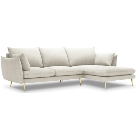 5-seater sofa bed. Elio 251/170 in Milo Casa structural fabric