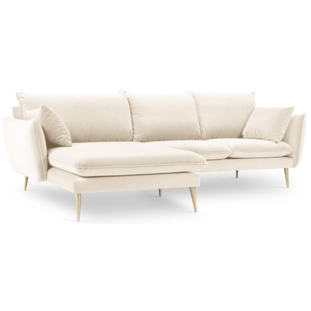 5-seater sofa bed. Elio 251/170 in velvet fabric + Milo Casa