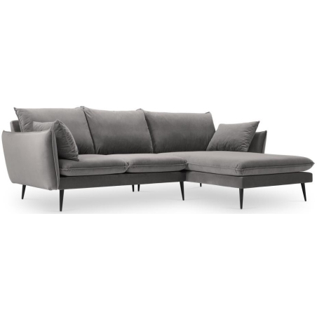 5-seater sofa bed. Elio 251/170 in velvet fabric + Milo Casa