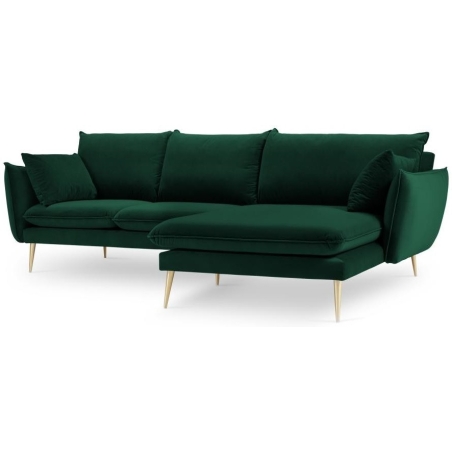5-seater sofa bed. Elio 251/170 in velvet fabric + Milo Casa