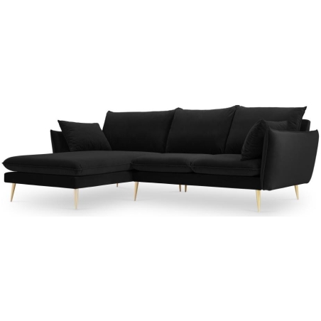 5-seater sofa bed. Elio 251/170 in velvet fabric Milo Casa