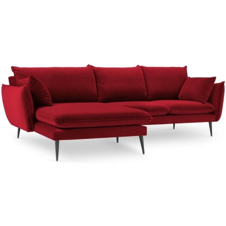 5-seater sofa bed. Elio 251/170 in velvet fabric Milo Casa