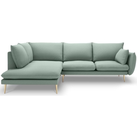 5-seater sofa bed. Elio 251/185 in Milo Casa structural fabric