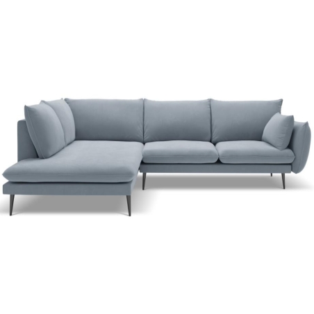 5-seater sofa bed. Elio 251/185 in Milo Casa velvet fabric