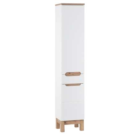 Bathroom pedestal 2D1S Bali White COMAD