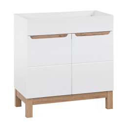 Szafka pod umywalkę 80 cm Bali White COMAD