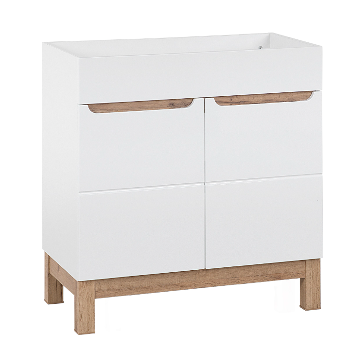 Szafka pod umywalkę 80 cm Bali White COMAD