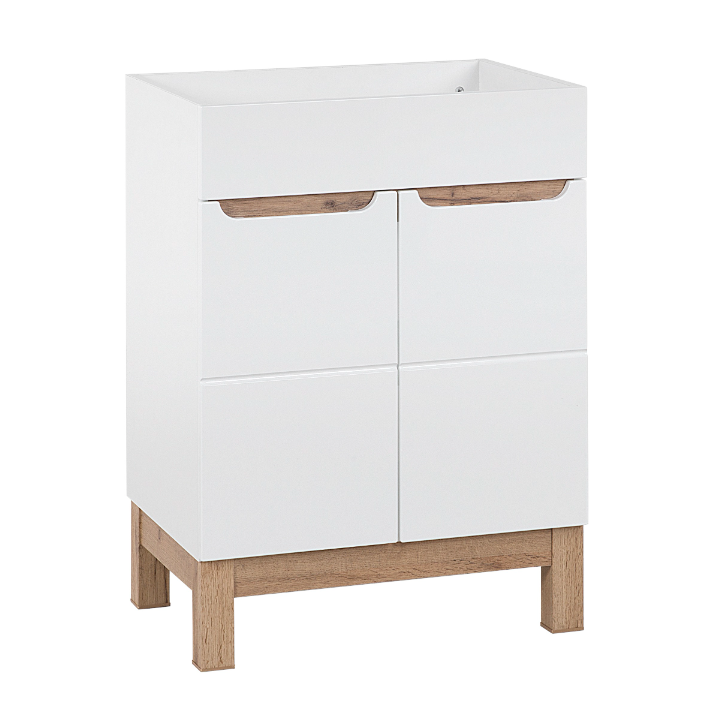 Szafka pod umywalkę 60 cm Bali White COMAD