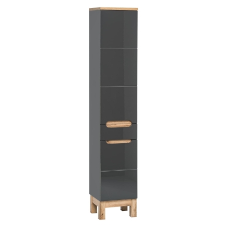 Bali Tall Cabinet Graphite 2D1S COMAD