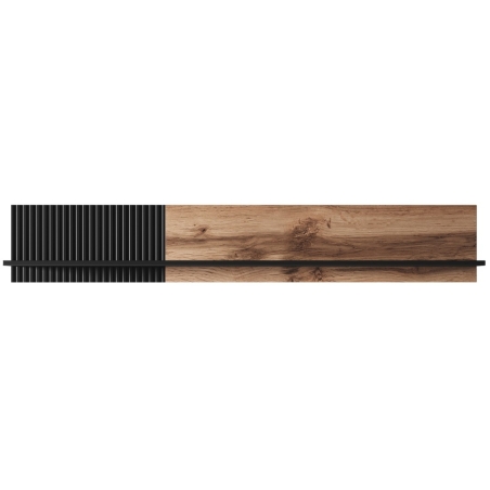 Hanging shelf Random P-1 Oak Wotan/Black Halmar
