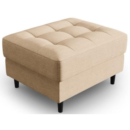 Santo pouffe in structured fabric by Milo Casa