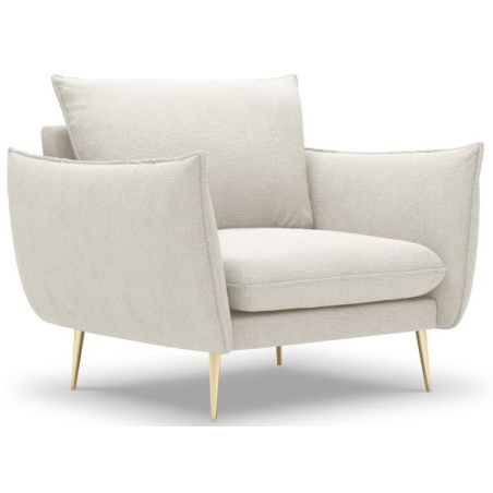 kolor - odcienie beżu, Milo Casa struktura - Jasny Beżowy Pos02, Kolorystyka nóżek Milo Casa - Złote