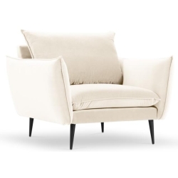Kolor tapicerki: shades of beige Colours of the Milo Casa feet: Black Aksamite: Light Beige Blu22 