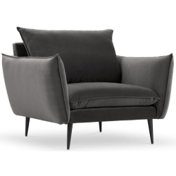 Kolor tapicerki: shades of grey Colours of the Milo Casa feet: Black Aksamite: Dark Grey Blu18 