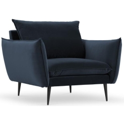 Kolor tapicerki: blues and grenades Colours of the Milo Casa feet: Black Aksamite: Dark Blue Blu89 