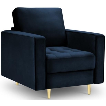Santo armchair in Milo Casa velour fabric
